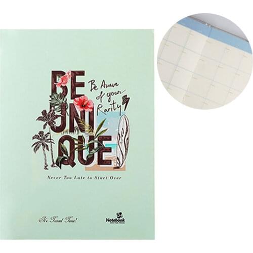 Fromthenon Cute Jotter Monthly Planner 14 Months & Free Note Note Pad Schedule Book Fresh Korean Stationery School Supplies