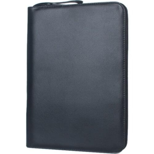 1 PC Black Fountain Pen Color PU Leather Storage Case Holder for 48 Pens