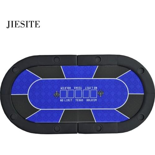 181x92x4cm Casino Foldable Poker Tabletop Texas Hold'em tabletop, Two fold Table Top