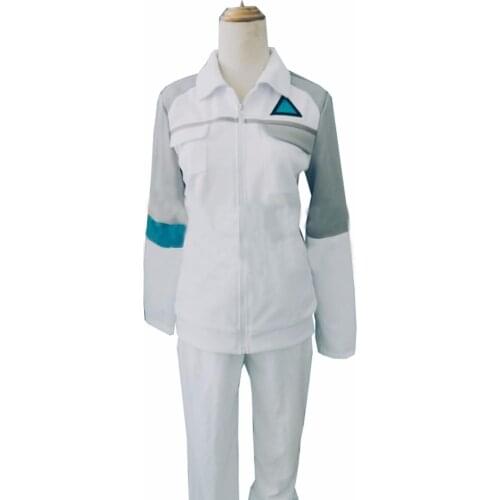 2018 Game Detroit Become Human Connor RK800 Agent Suit Uniform Tight Unifrom Cosplay Costume Sports Uniform