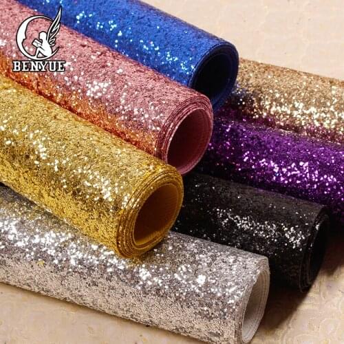 Waterproof Gradchunky 3D Glitter Fabric Wallpaper For Living Room Wallcovering Home Decor Crafts Shoe Material