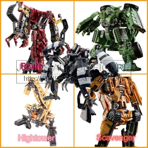 MT Transofrmatoin Devastator Roaring MT-01 Scavenger MT-02 Overload MT-03 Hightower MT-04 Alloy Bonecrusher Action Figure Toys