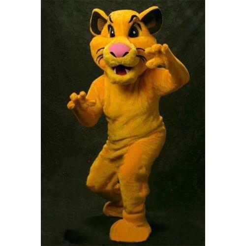 Cartoon Tiger Mascot Costume Suits Cosplay Party Game Animal Fancy Dress Outfits Advertising Promotion Carnival Halloween Parade