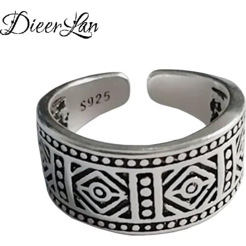 New Charming Open Geometric Ring for Women Vintage Boho Party Rings Gothic Punk Jewelry Gifts for Girls 2021