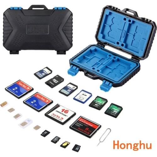 NEW Portable ABS Holder Camera Memory Card Storage Box Waterproof Memory Card case With 27 Slots Organizer