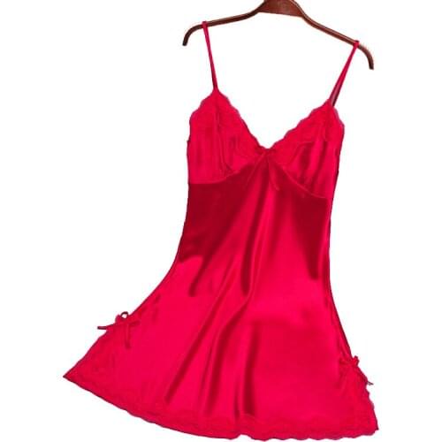 Sleepwear Sexy Lingerie Home Clothing lace dress summer dress Women Sexy Lingerie Bathrobe nightgown women nightwear