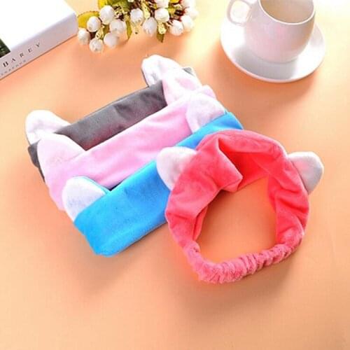 Ears Tools Daily Hair Headbands Party Makeup Hairband Accessories Gift Vacation Headdress Cute Cat Life Women Cotton Home&Living