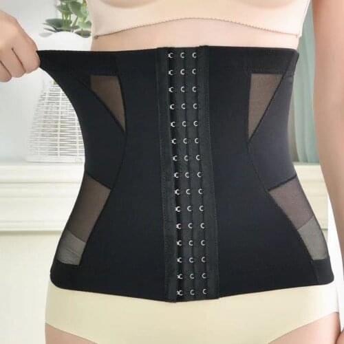 Slimming Body Shaper Waist Trainer Postpartum Tummy Control Shapewear Lose Weight Breathable Corset Women Body Shaping Belt