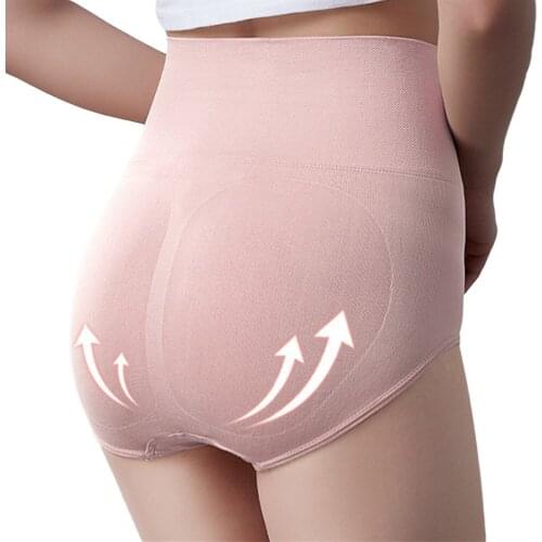Ladies seamless high-waist stretch underwear panties cotton comfortable breathable briefs CYHWR