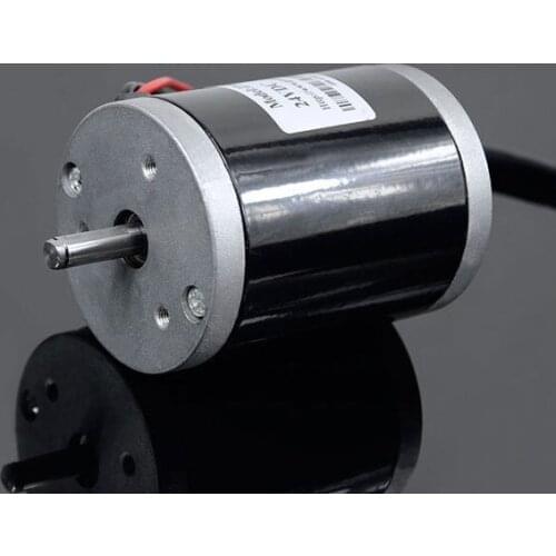 12-24V120W high torque low noise double ball bearing high power DC motor motor