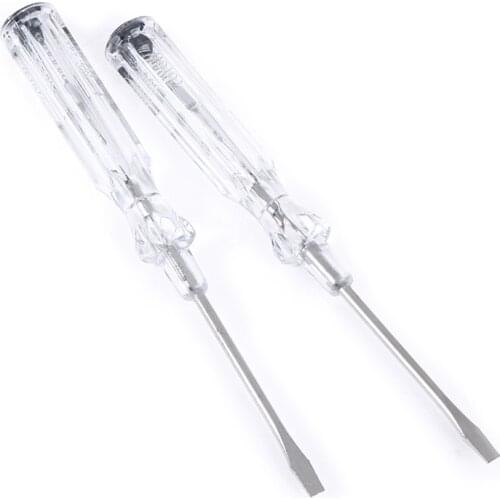 2 Pieces 100-500V Induced Electrical Tester Screwdriver Test Probe Pen Voltage Detector light