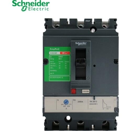 Schneider electric Molded-Case Circuit Breakers Switch MCCB CVS250F 3P TMD200A 250A 36KA rms