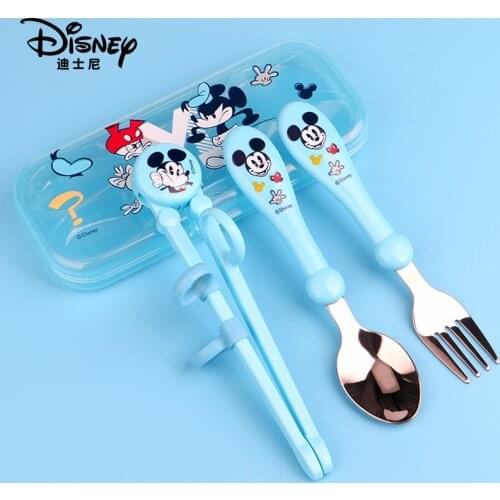 Disney Childrens Training Chops for Toddlers' Household Cutlery Spoon Set