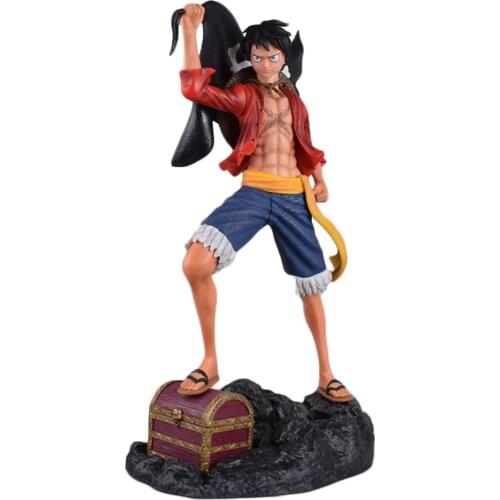 One Piece GK Action Figure Oversize Monkey D Luffy 1/4 Anime Pvc 60cm Collection Model Toy Exquisite For Kids Gift Figma Statue