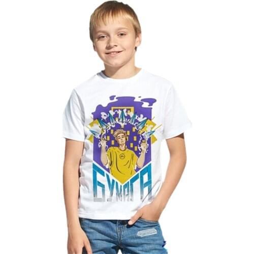 Футболка А4 Бумага T-Shirt Summer Childrens Tee Tops Family Outfits Clothes Youth Tshirt Soft Cotton Cute Shirt Свитшот А4 Лого