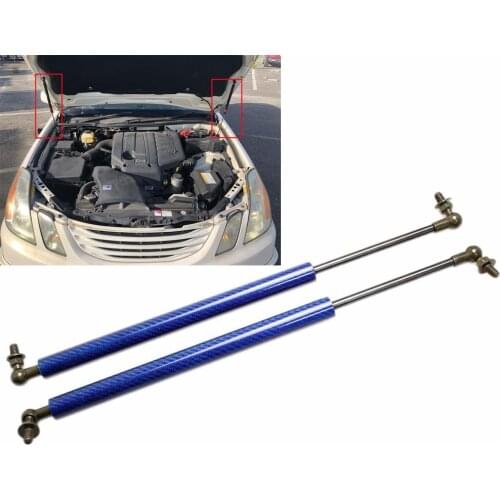 Carbon fiber for 1996–2000 Toyota Mark II X100 hardtop sedan Front Hood Bonnet Auto Gas Spring Strut Prop Lift Support Dampers