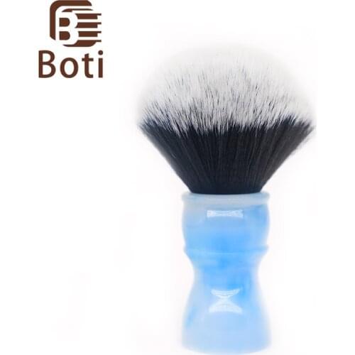 Boti Brush-Tuxedo Synthetic Thin Hair Knot And Ice Flowers Whole Shaving Brush Mens Beard Tool Essential Daily Necessities