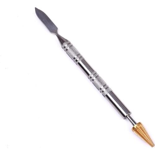 Junetree Brass Top Edge Dye Roller Pen Oil Painting Making Leather Craft DIY Finisher tool