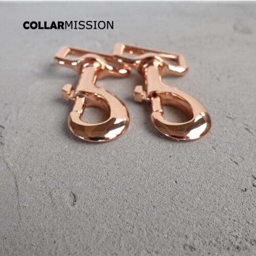 Metal dog clasp for 30mm pet puppy leash handbag luggage strap diy parts durable and strong Swivel Clasp plated buckle PK30M