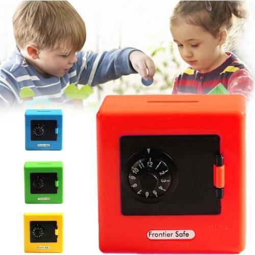Cute Money Boxes Password Piggy Bank Combination Lock Safe Money Coin Saving Storage Box Code Cash Safe Case Piggys Money Bank