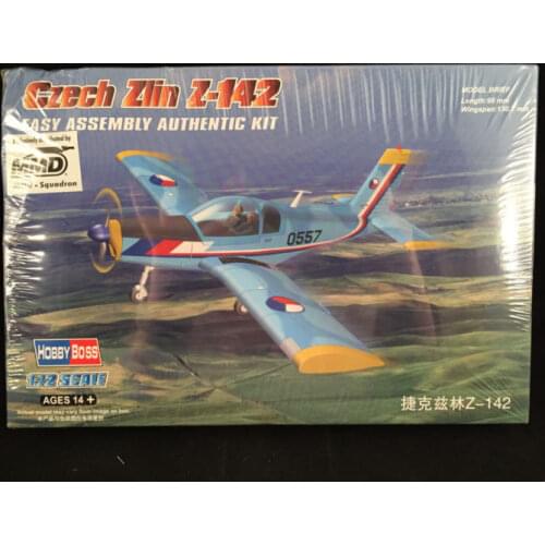 Trumpeter 80282 1/72 Scale Czech Zlin Z-142 Fighter Bomber Aircraft Plane Model TH06226-SMT2
