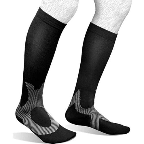 Men Women Compression Socks Fit For Sports BEST Graduated Athletic & Medical For Anti Fatigue Pain Relief Knee High Stockings