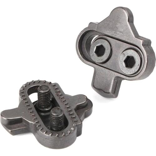 Mountain Biycycle Pedals for SPD Cleats Pedal Clipless Cleat Set MTB Bike Biking Cleats Clip-in Clips kit
