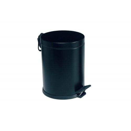 12 L Pedal Garbage Bucket Black 25149S