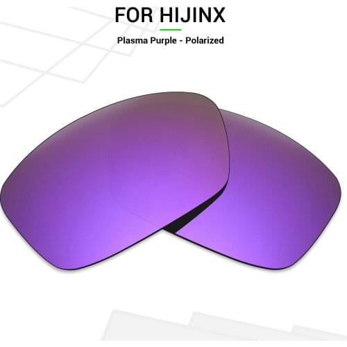 Mryok POLARIZED Replacement Lenses for-Oakley Hijinx Sunglasses Plasma Purple