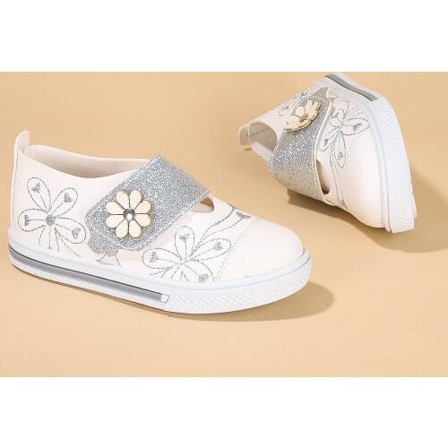 Kiko Lf 1214 Velcro Girl Kids Casual Shoes