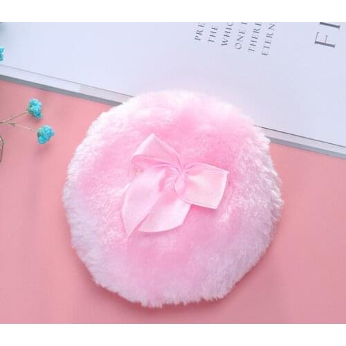 Professional Butterfly Baby Cosmetic Soft Plush Puff Sponge Talcum Makeup Tools