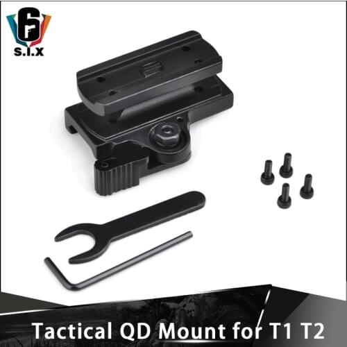 Tactical QD Mount for T1 and T2 Red Dot Scope Mount