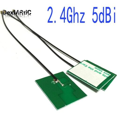 1PC 2.4Ghz 5dbi internal PCB antenna wifi OMNI IPX for IEEE802.11b/g/n WLAN System #2 wifi aerial
