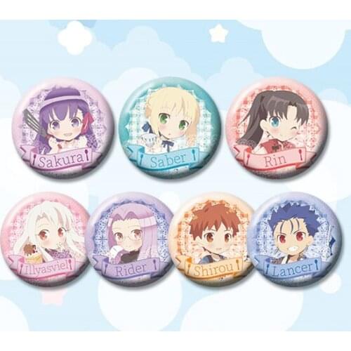 1pc 58mm Brooch Emiya-san Chi no Kyou no Gohan Fate Girls adorable bagdes Pins