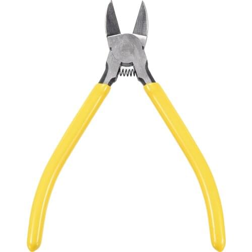 1PC Yellow Diagonal Cutting Plier High Carbon Steel Copper Wire Cable Shears Cutters Mayitr Hand Tool Hardware Tools