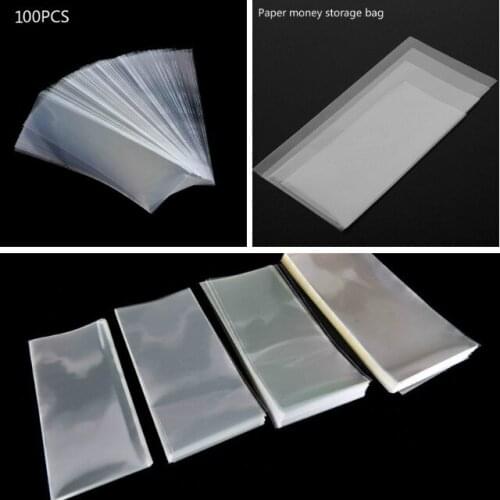 100PCS Paper Money stamp Collection Bag /4 Models