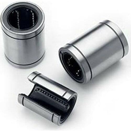 2PCS LM8SUU 8mm Linear Motion Ball Bearing Bush Bushing 8x15x17mm For 3D Printer