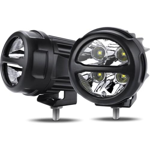 3 Inch Work Light Spotlight Headlight Round Led Lamp Spot Flood Mixed Beam 4000LM DC10-30V For Car Motor Offroad SUV Vehicle