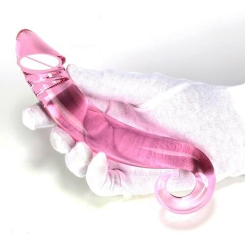 4 Style Tentacle Dildo Pyrex Glass Realistic Penis Dick Butt Plug For Women Men Adults Products For Female Gay Sex Phallus 18