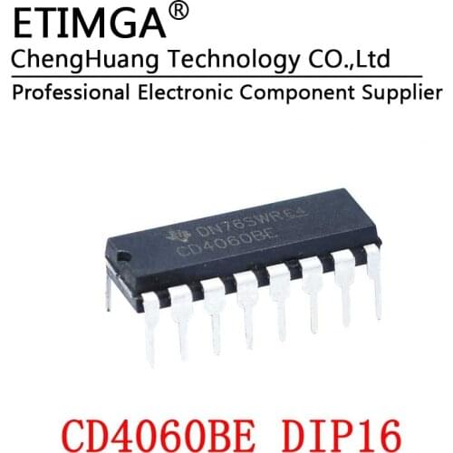 5PCS/LOT CD4060 CD4060BE CD4060BN DIP16