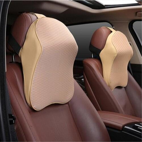 85% Hot Sales!! Car Seat Headrest Pad Soft Memory Foam Pillow Head Neck Rest Support Cushion