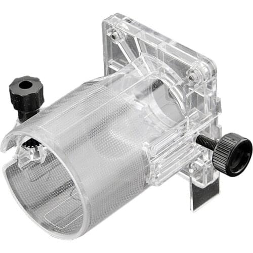 Woodworking Trimmer Accessories Hard Plastic Base Shield With 2 Knobs For Makita 3703 Electric Trimming Machine Saw Dongcheng Tr