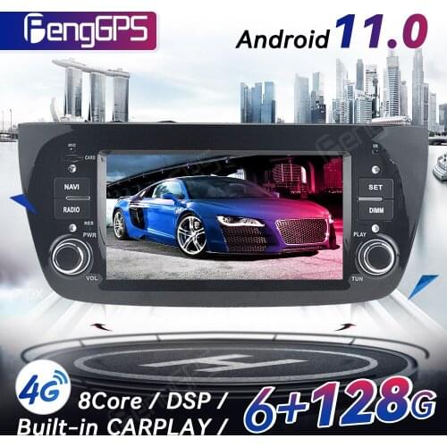 Android 11.0 Car DVD Player for Fiat Doblo 2010-2015 Opel Combo Tour 2011-2016 GPS Navigation Digital Multimedia Headunit DSP