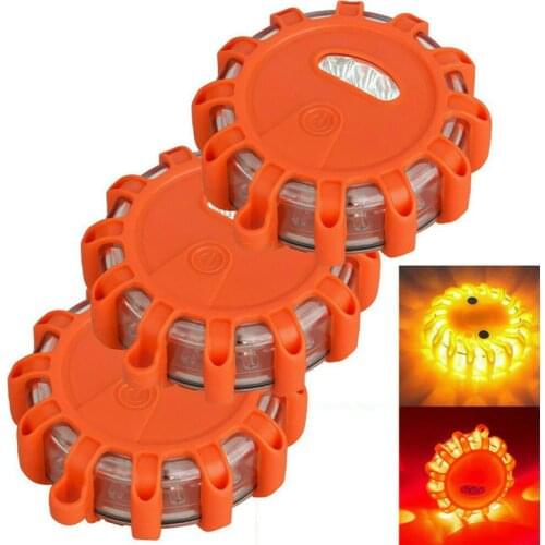 IP44 Waterproof Car Emergency Light LED Road Warning Lamp Traffic Safety Semaphore Lights Flashing for Car Emergency Lighting