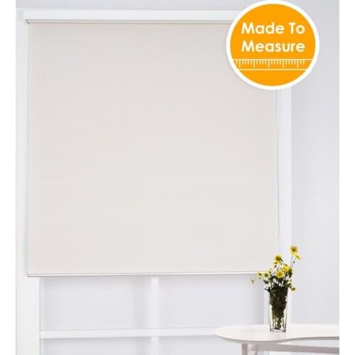 Made to Order 95%UV Blocking Outdoor Blinds Contemp Heat Insulation Sun Shade Roller Blinds for Office Bedroom Livingroom Custom