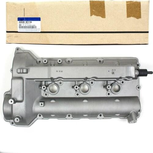Engine Valve Cover Right For 2006-2012 Hyundai Veracruz Azera Sonata Santa Fe Entourage Kia Sedona 3.3L 3.8L V6 OEM 224103C110