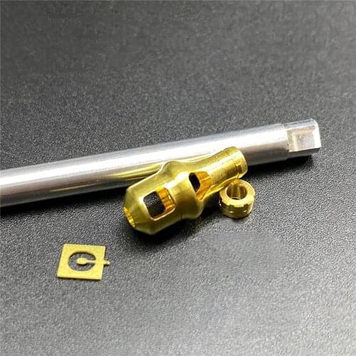 Metal Barrel Muzzle Brake Set for 1/35 German Elephant Tank Ferdinand 35A033 Tank Model DIY Upgrade Accessories