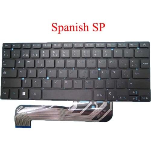 Laptop US SP IT AR Keyboard For Irbis NB44 XK-HS002 MB27716023 Arabia Italian Spanish English Black Without Frame New