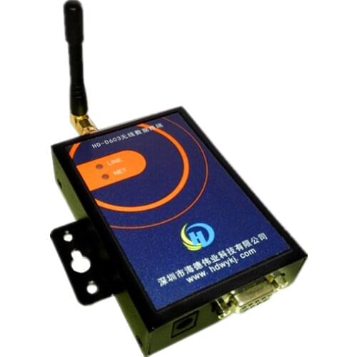 Industrial Grade GPRS DTU Remote Data Terminal RS232 485 Serial Port to Network TCP/UDP Transparent Transmission