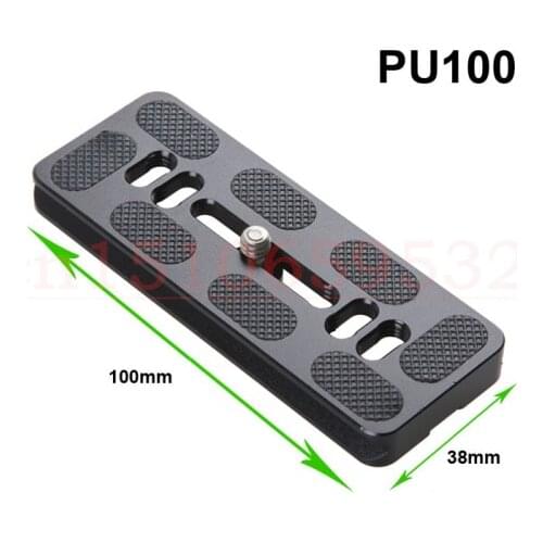 PU-100 Quick Release Plate 100cm with 1/4" Screw for Benro B0 B1 B2 J1 N1 Arca Swiss Tripod Ball head PU100